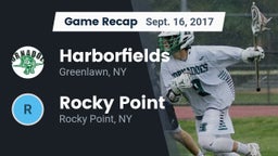 Recap: Harborfields  vs. Rocky Point  2017