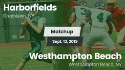 Matchup: Harborfields vs. Westhampton Beach  2019