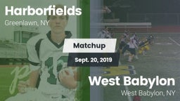Matchup: Harborfields vs. West Babylon  2019