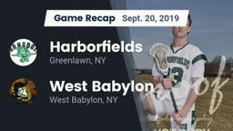 Recap: Harborfields  vs. West Babylon  2019