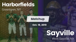 Matchup: Harborfields vs. Sayville  2019