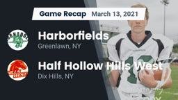 Recap: Harborfields  vs. Half Hollow Hills West  2021