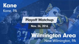 Matchup: Kane vs. Wilmington Area  2016