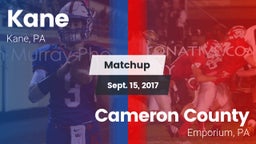 Matchup: Kane vs. Cameron County  2017