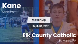 Matchup: Kane vs. Elk County Catholic  2017