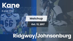 Matchup: Kane vs. Ridgway/Johnsonburg 2017