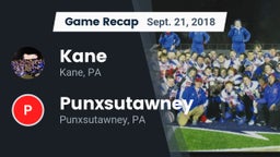Recap: Kane  vs. Punxsutawney  2018