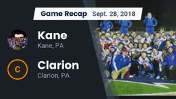 Recap: Kane  vs. Clarion  2018