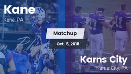 Matchup: Kane vs. Karns City  2018
