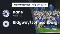 Recap: Kane  vs. Ridgway/Johnsonburg 2019
