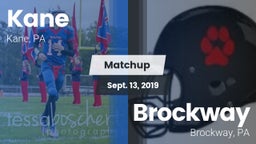 Matchup: Kane vs. Brockway  2019