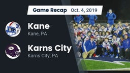Recap: Kane  vs. Karns City  2019