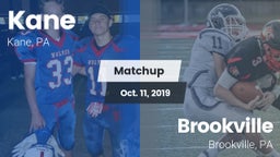 Matchup: Kane vs. Brookville  2019