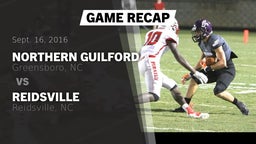 Recap: Northern Guilford  vs. Reidsville  2016