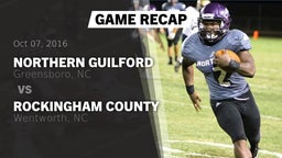 Recap: Northern Guilford  vs. Rockingham County  2016