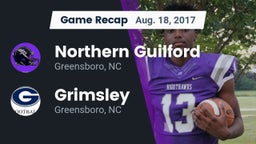 Recap: Northern Guilford  vs. Grimsley  2017