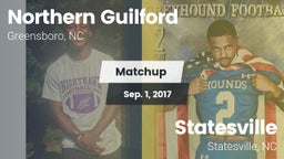 Matchup: Northern Guilford vs. Statesville  2017