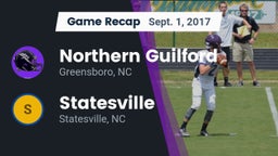 Recap: Northern Guilford  vs. Statesville  2017