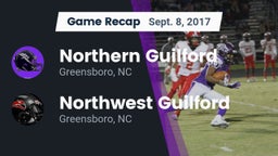 Recap: Northern Guilford  vs. Northwest Guilford  2017
