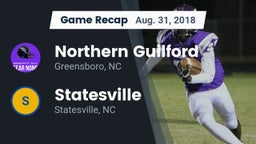 Recap: Northern Guilford  vs. Statesville  2018