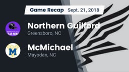 Recap: Northern Guilford  vs. McMichael  2018