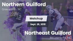 Matchup: Northern Guilford vs. Northeast Guilford  2018