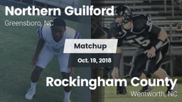 Matchup: Northern Guilford vs. Rockingham County  2018