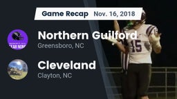 Recap: Northern Guilford  vs. Cleveland  2018