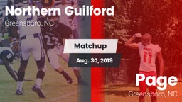 Matchup: Northern Guilford vs. Page  2019