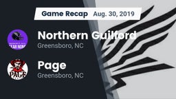 Recap: Northern Guilford  vs. Page  2019