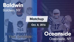 Matchup: Baldwin vs. Oceanside  2016