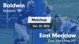 Matchup: Baldwin vs. East Meadow  2016