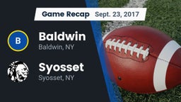 Recap: Baldwin  vs. Syosset  2017