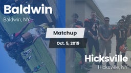 Matchup: Baldwin vs. Hicksville  2019