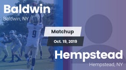 Matchup: Baldwin vs. Hempstead  2019