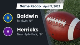 Recap: Baldwin  vs. Herricks  2021