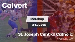 Matchup: Calvert vs. St. Joseph Central Catholic  2016