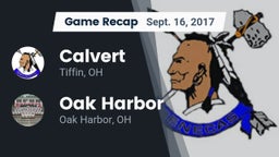 Recap: Calvert  vs. Oak Harbor  2017