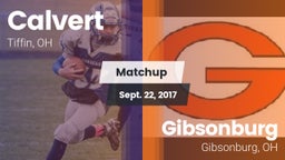 Matchup: Calvert vs. Gibsonburg  2017