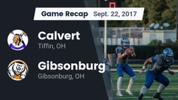 Recap: Calvert  vs. Gibsonburg  2017