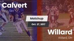 Matchup: Calvert vs. Willard  2017
