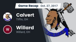 Recap: Calvert  vs. Willard  2017