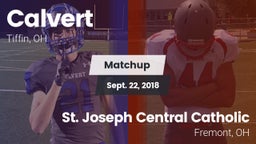 Matchup: Calvert vs. St. Joseph Central Catholic  2018