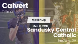 Matchup: Calvert vs. Sandusky Central Catholic 2018