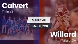 Matchup: Calvert vs. Willard  2018