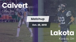 Matchup: Calvert vs. Lakota 2018