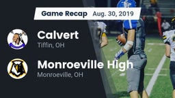 Recap: Calvert  vs. Monroeville High 2019
