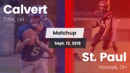 Matchup: Calvert vs. St. Paul  2019