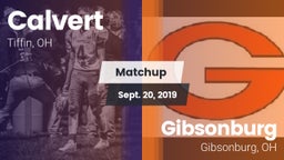 Matchup: Calvert vs. Gibsonburg  2019