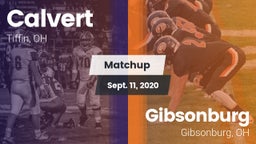 Matchup: Calvert vs. Gibsonburg  2020